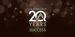20 Years of success image